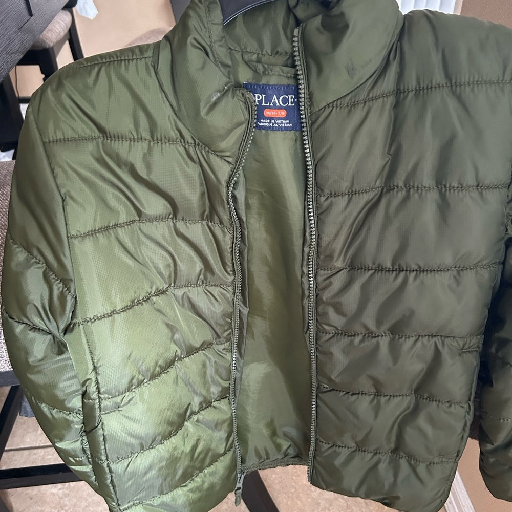 Children’s Green Puffer Jacket